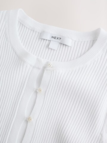 Next Strickjacke in Weiß