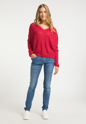 Pull-over usha BLUE LABEL en rouge