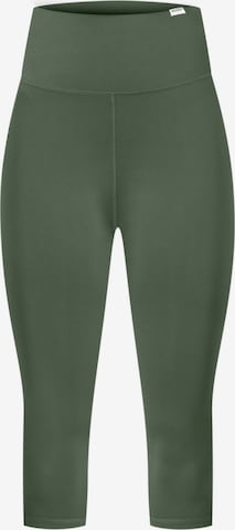 Skinny Pantalon de sport 'Caprice' Smilodox en vert : devant