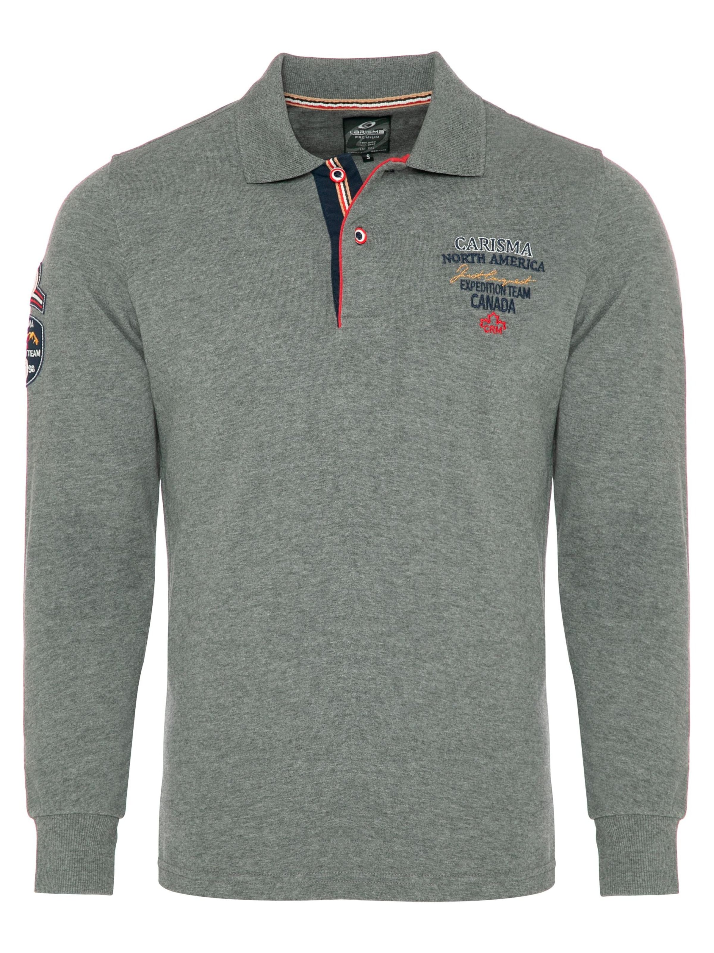 T-Shirt CARISMA en gris : devant