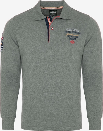 CARISMA Poloshirt in Grau: Vorderseite