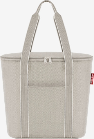 REISENTHEL Beach Bag in Grey: front