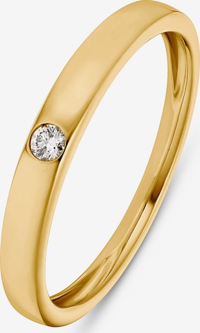 CHRIST Ring in Gelb: Vorderseite