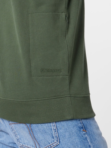 NOWADAYS - Sweatshirt 'Grandad' em verde