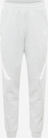 PUMA Tapered Workout Pants 'Esports E7' in Grey: front
