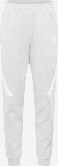 PUMA Workout Pants 'Esports E7' in Light grey / White, Item view