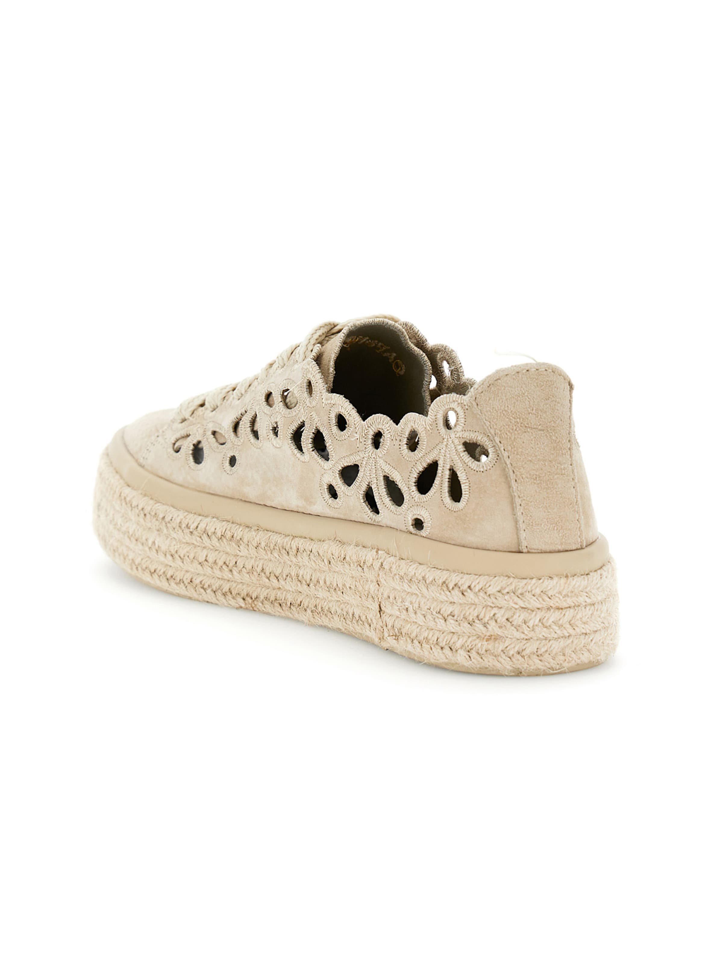 CAFè NOIR Sneakers laag in Beige