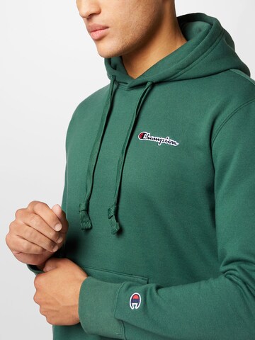 Champion Authentic Athletic Apparel Sweatshirt in Green