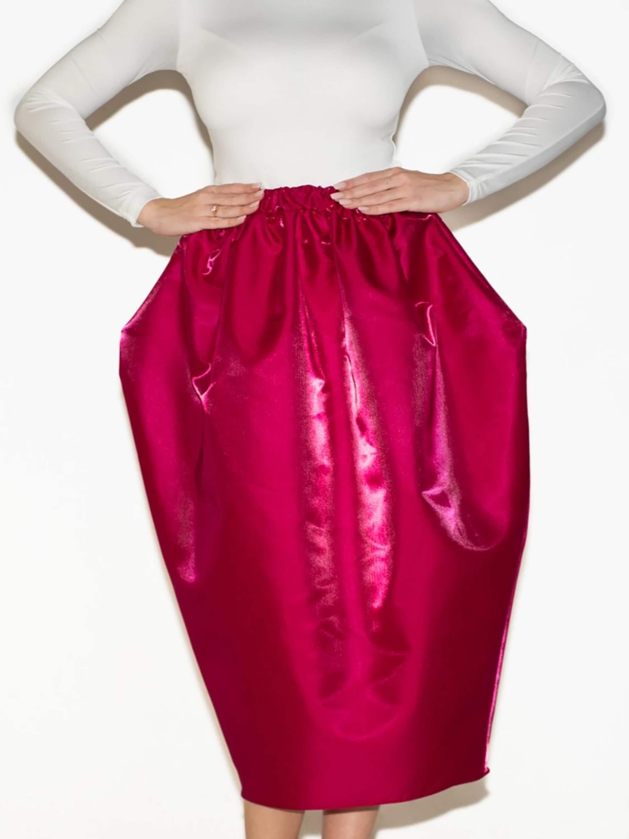 IUnique - Falda 'Geisha' en rosa: frente