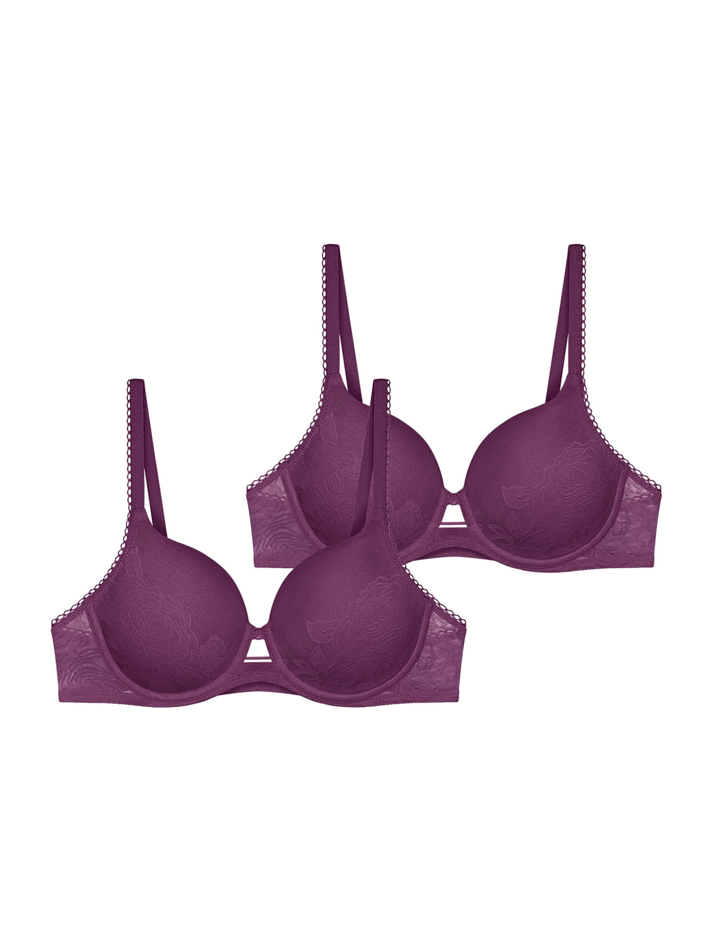 Soutien-gorge ' Wild Rose Sensation ' TRIUMPH en violet : devant