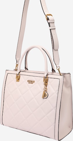 GUESS Handbag 'ABEY' in Pink