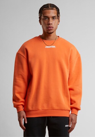 Starter Black Label Sweatshirt 'Essential' in Oranje: voorkant