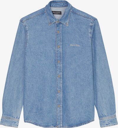 Marc O'Polo Button Up Shirt in Blue denim / White, Item view