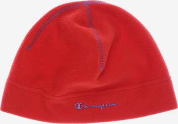 Champion Hat & Cap in One size in Red: front