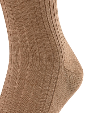 FALKE Socks 'Bristol Pure' in Brown