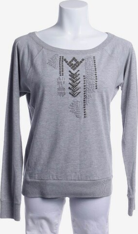 Marc Cain Sweatshirt & Zip-Up Hoodie in M in Grey: front