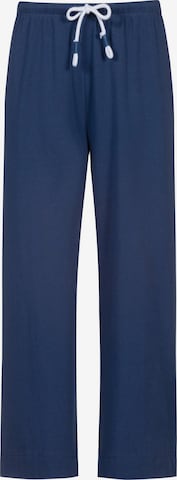 Mey Pyjamahose 'Solid Love' in Blau: Vorderseite