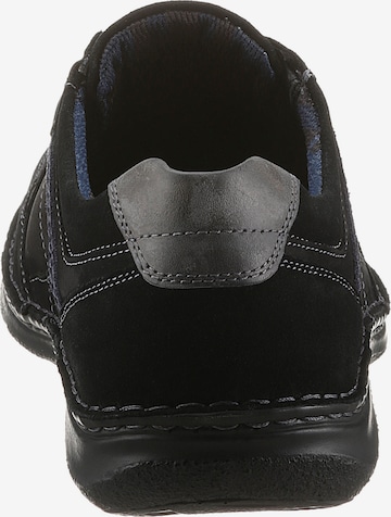 JOSEF SEIBEL Athletic Lace-Up Shoes 'Anvers' in Black