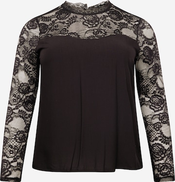 Vero Moda Curve Bluse 'RUSK' i svart: forside