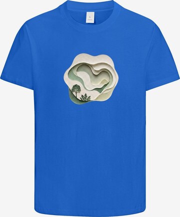 HUSKSWARE Shirt in Blue: front