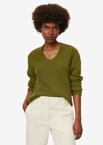 Pull-over Marc O'Polo en vert : devant