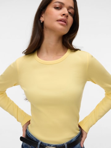 VERO MODA Shirt 'VMChloe' in Yellow