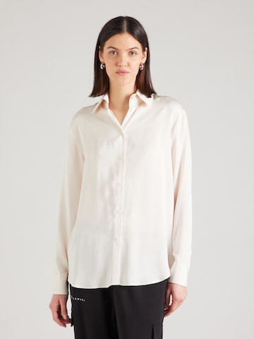 Chemisier ARMANI EXCHANGE en blanc : devant