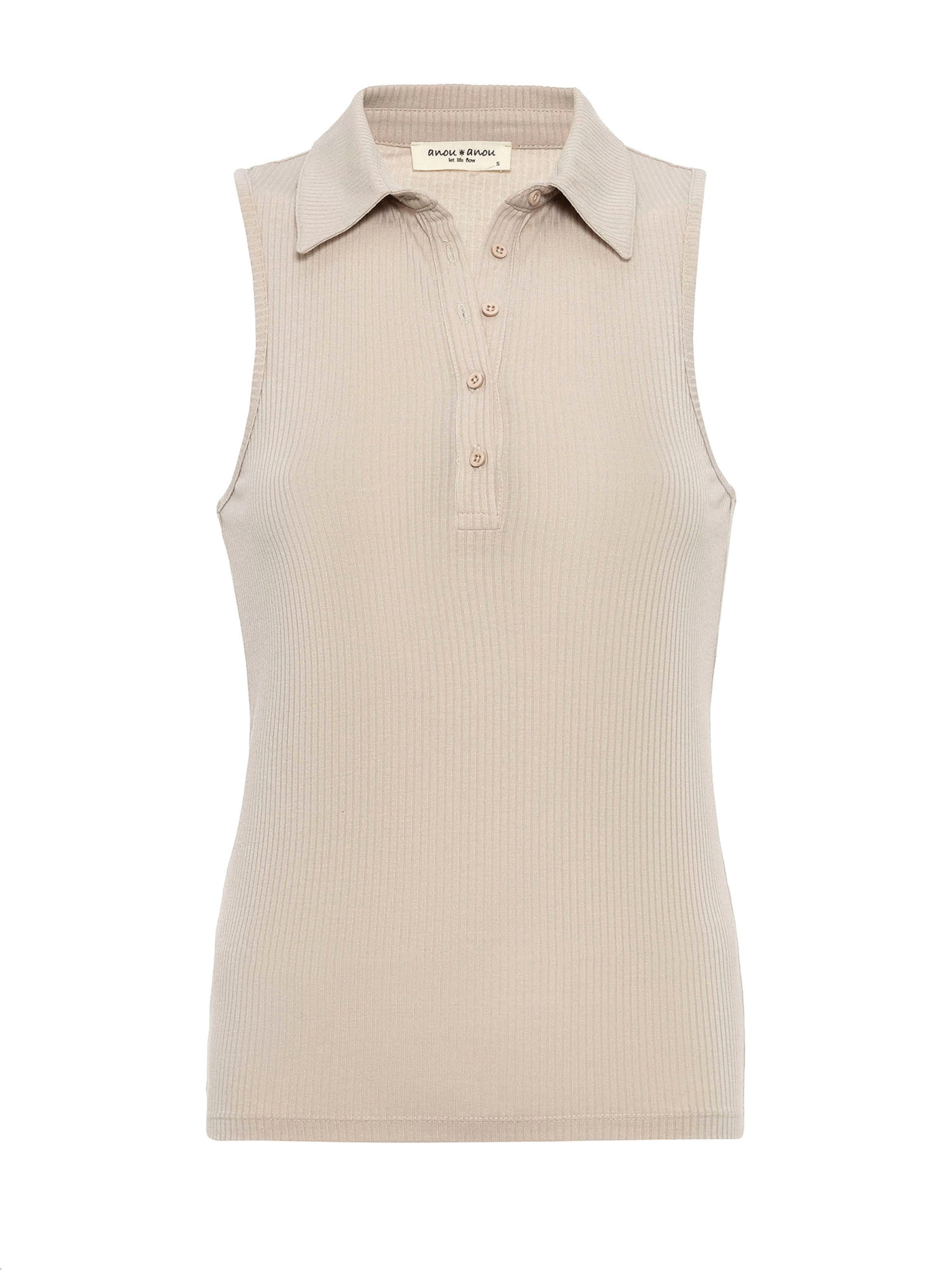 Anou Anou Top - Béžová: predná strana