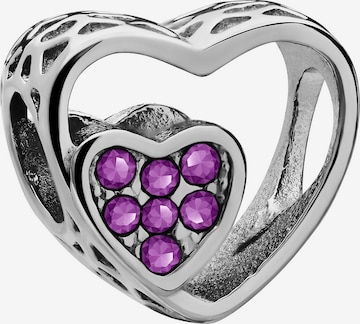 Lucardi Pendant 'Basic' in Silver: front