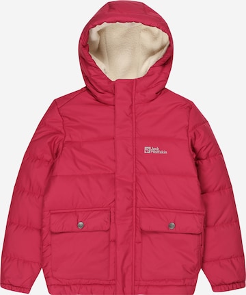 JACK WOLFSKIN - Casaco outdoor 'Snow Fox' em rosa: frente