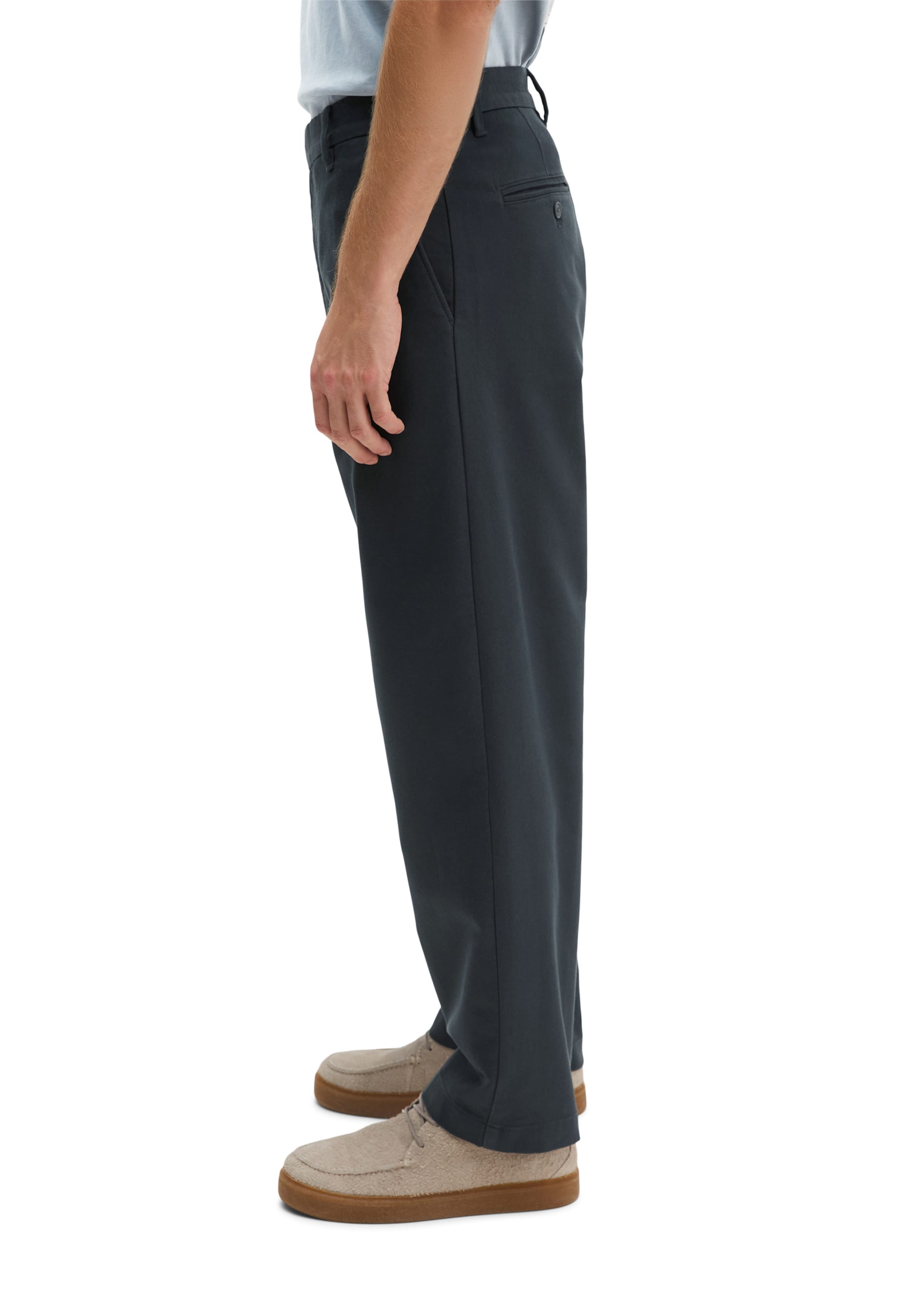 Marc O'Polo Regular Chinohose in Blau