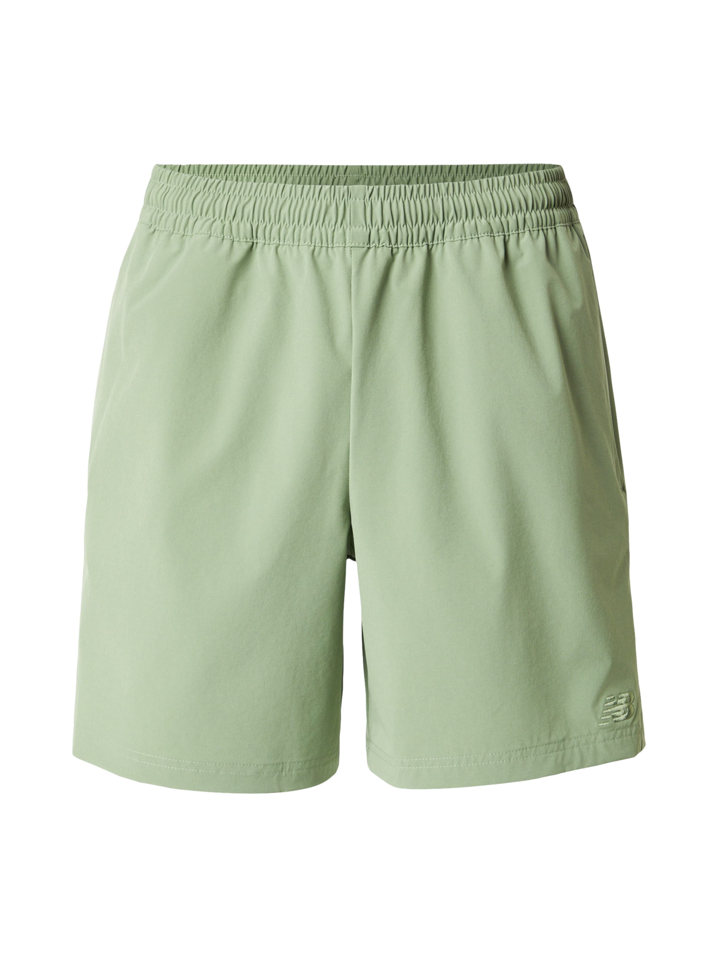 Largi Pantaloni de la new balance pe verde: față