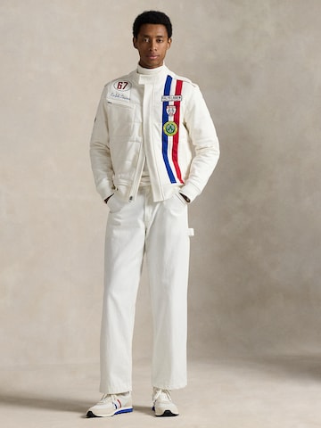 Giacca di felpa di Polo Ralph Lauren in bianco