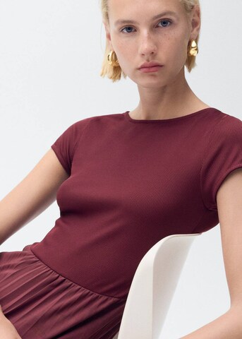 MANGO Kleid 'Calderam' in Rot