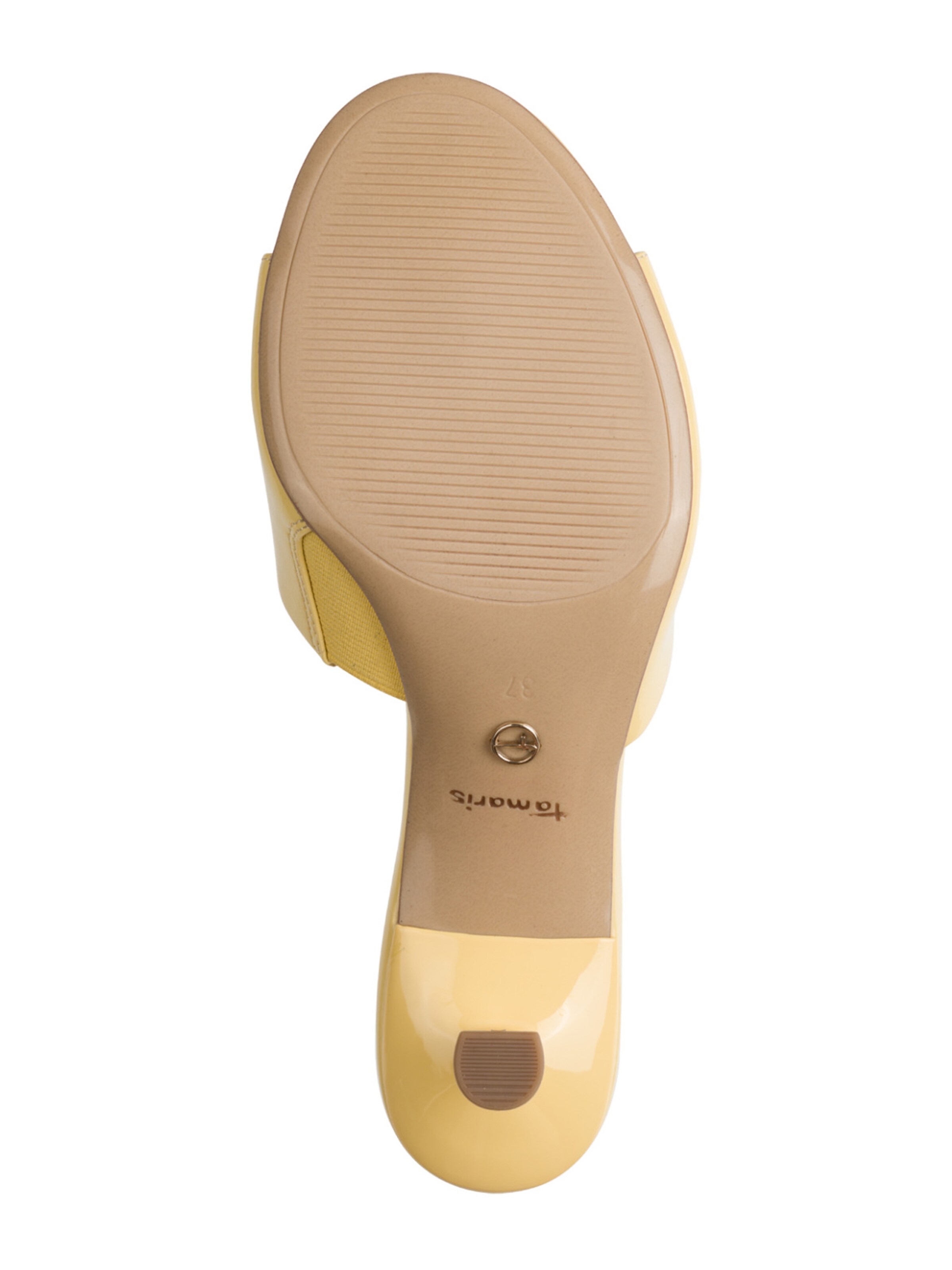 Zoccoletto di Tamaris in giallo