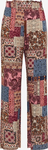 usha FESTIVAL Wide leg Broek in Gemengde kleuren: voorkant