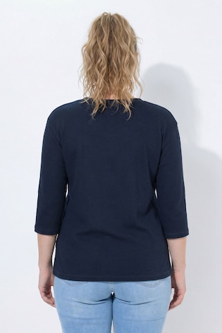 Ulla Popken Sweatshirt in Blau