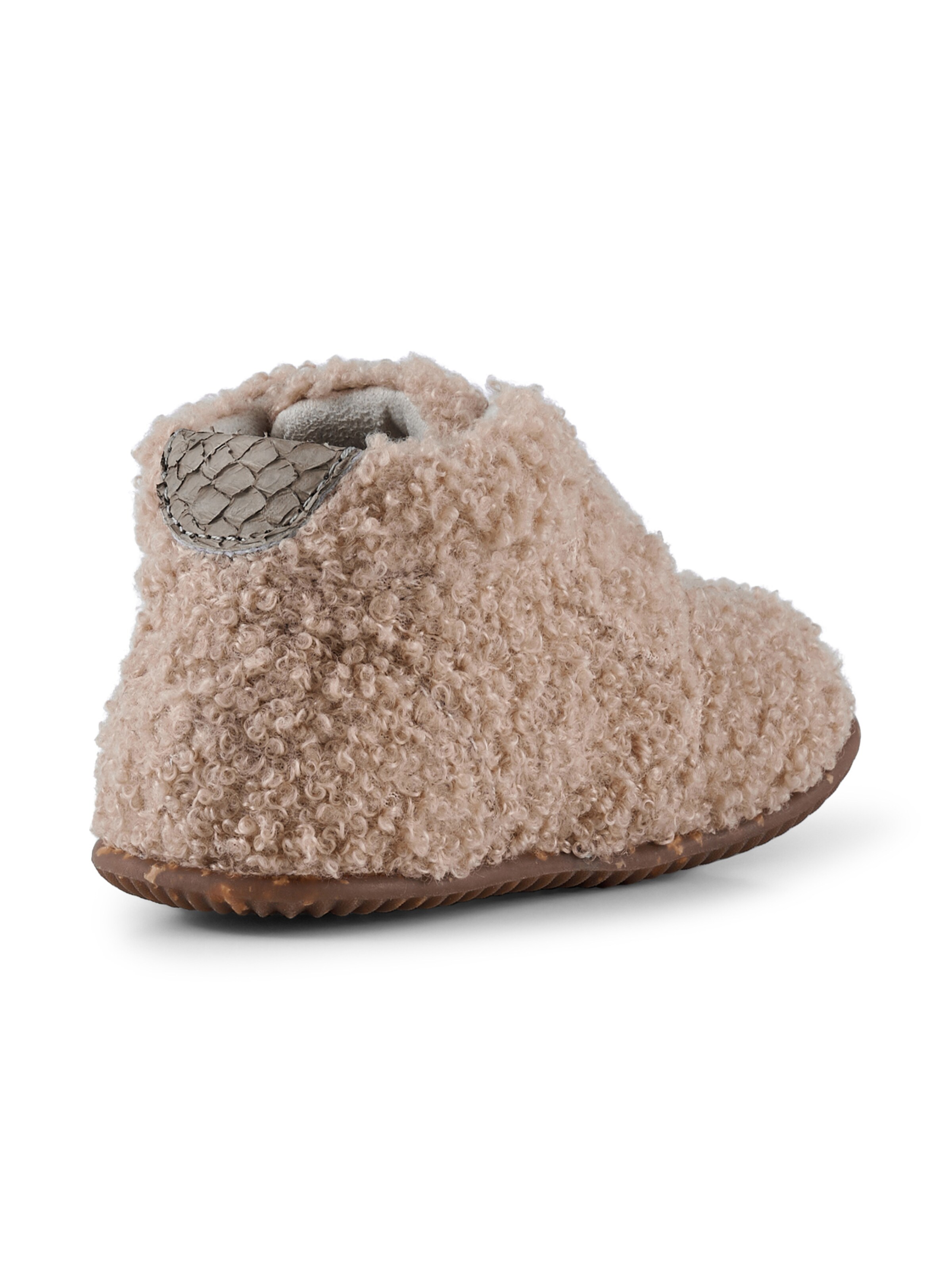 WODEN Kids Hjemmesko 'Kim Teddy' i beige