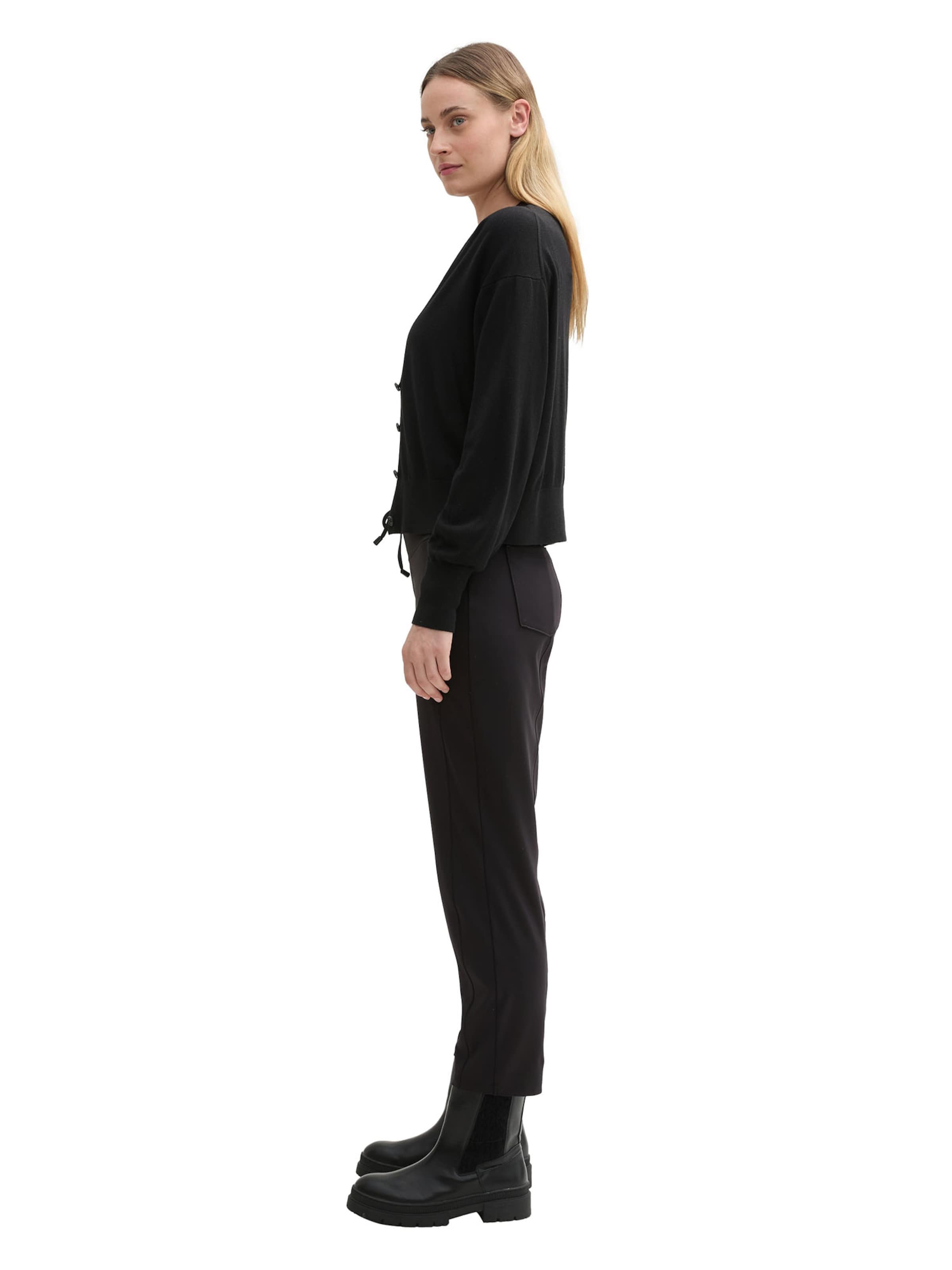 Loosefit Pantalon TOM TAILOR en noir