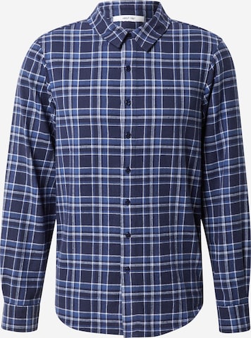 ABOUT YOU Regular fit Button Up Shirt 'Romeo' in Blue: front