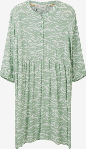 Tom Tailor Women + Košeľové šaty - Zelená: predná strana