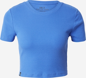 ONLY Tričko 'BETTY' – modrá: přední strana