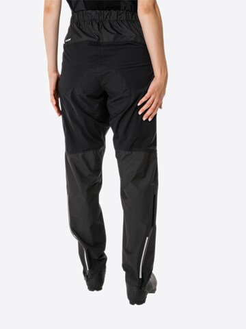 VAUDE Regular Outdoor trousers 'Kuro' in Black
