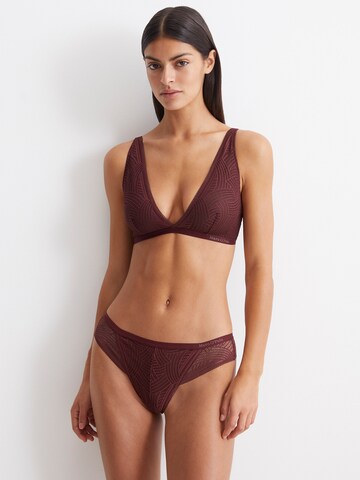 Invisible Soutien-gorge ' Timeless Lace ' Marc O'Polo en rouge