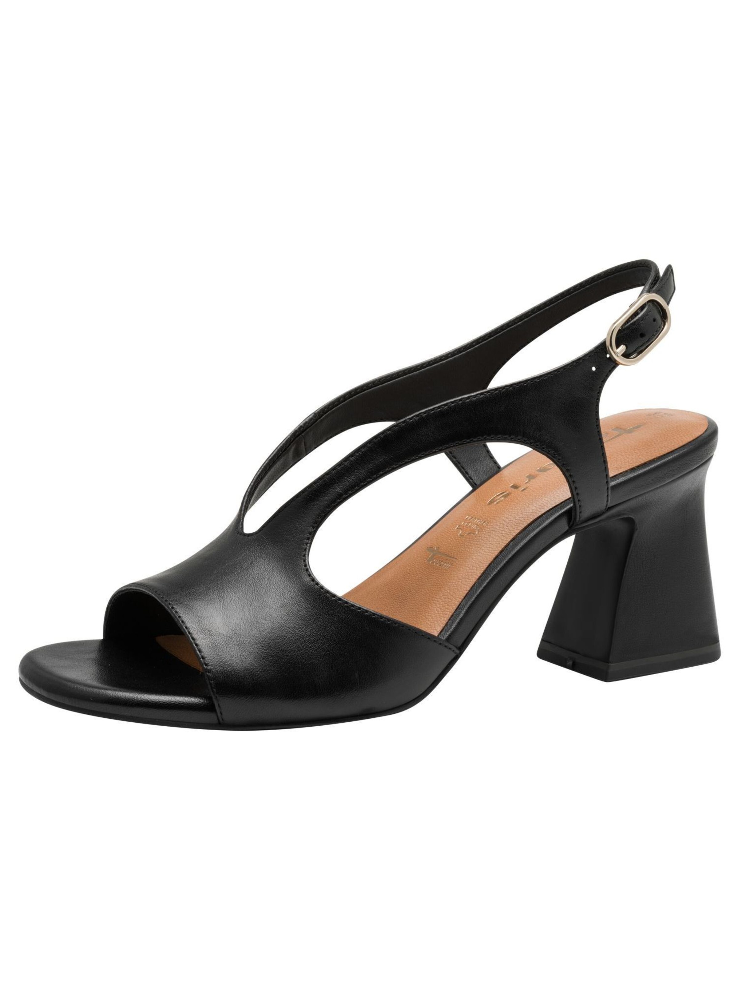 Tamaris Sandal in Black: front