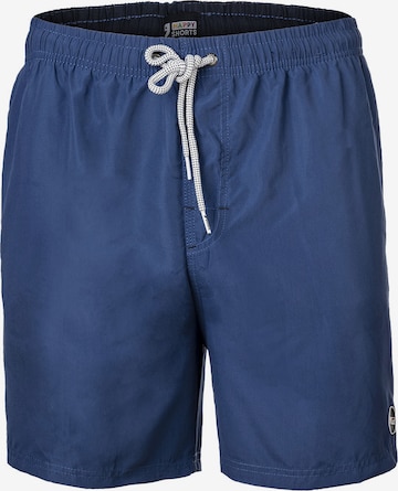 Happy Shorts Badeshorts in Blau: front