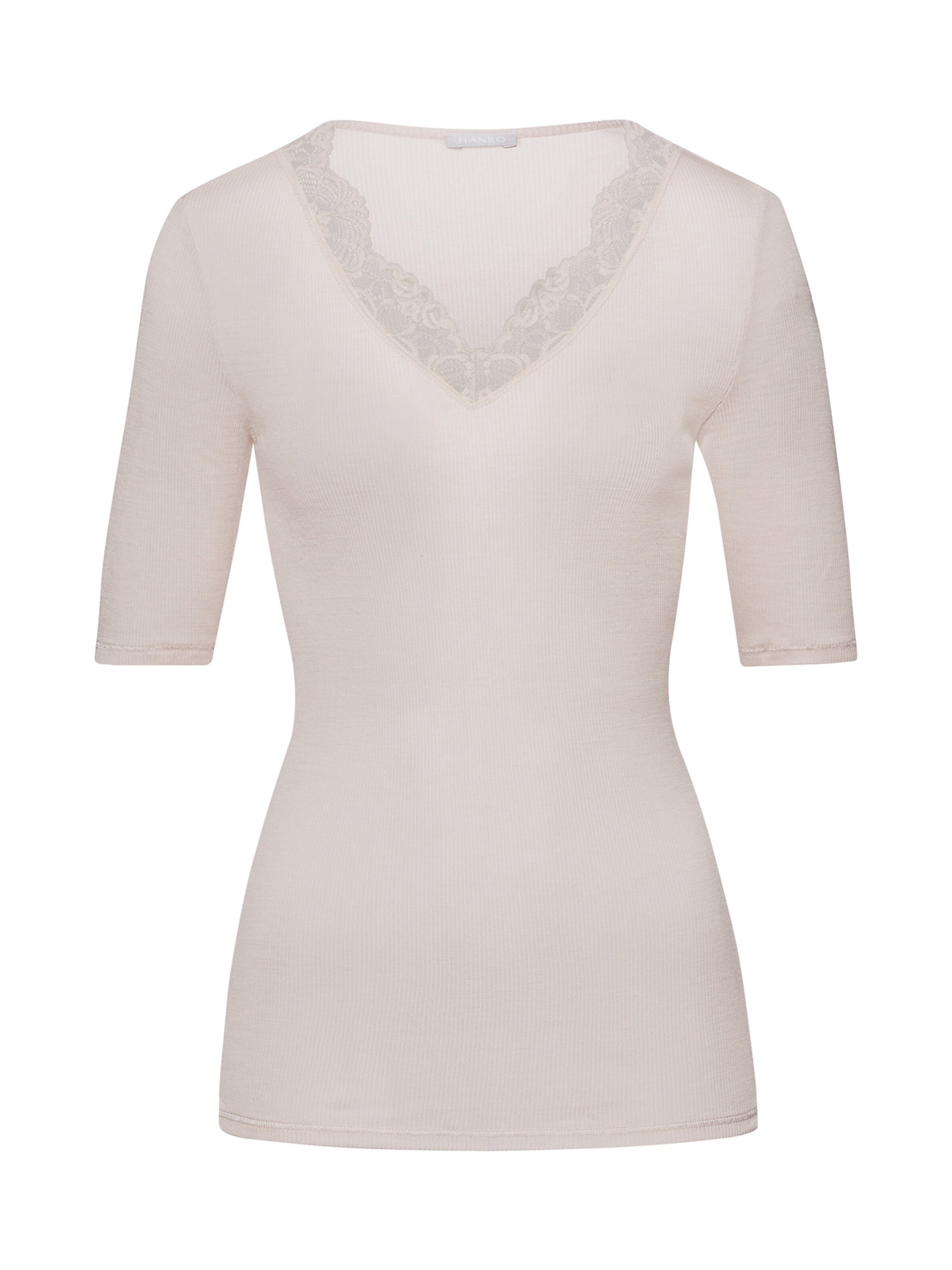 Hanro - Camisola interior em rosa: frente