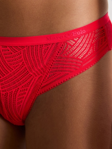String ' Timeless Lace ' Marc O'Polo en rouge