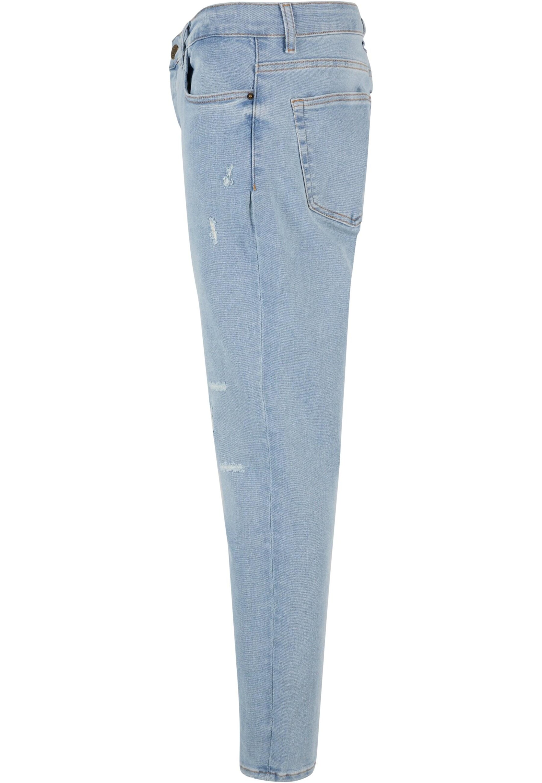 2Y Premium Tapered Jeans in Blauw