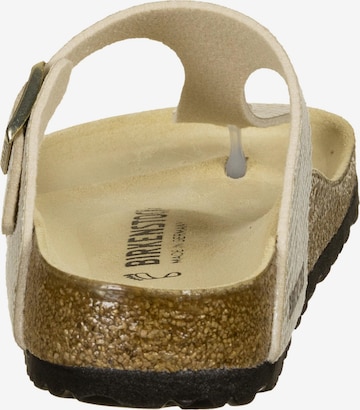 BIRKENSTOCK Σαγιονάρες διχαλωτές 'Gizeh' σε λευκό